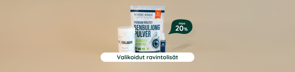 Valikoidut ravintolis�t 20 %